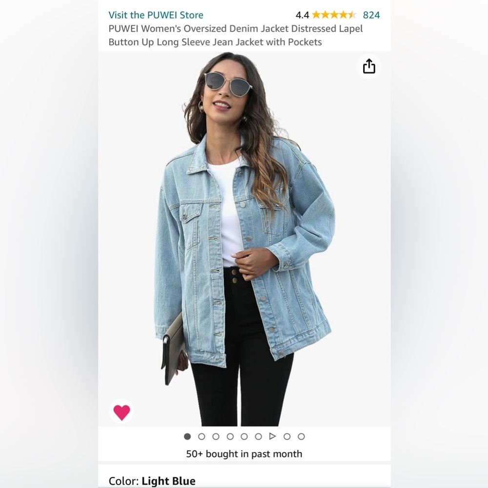 NWOT Denim Jacket